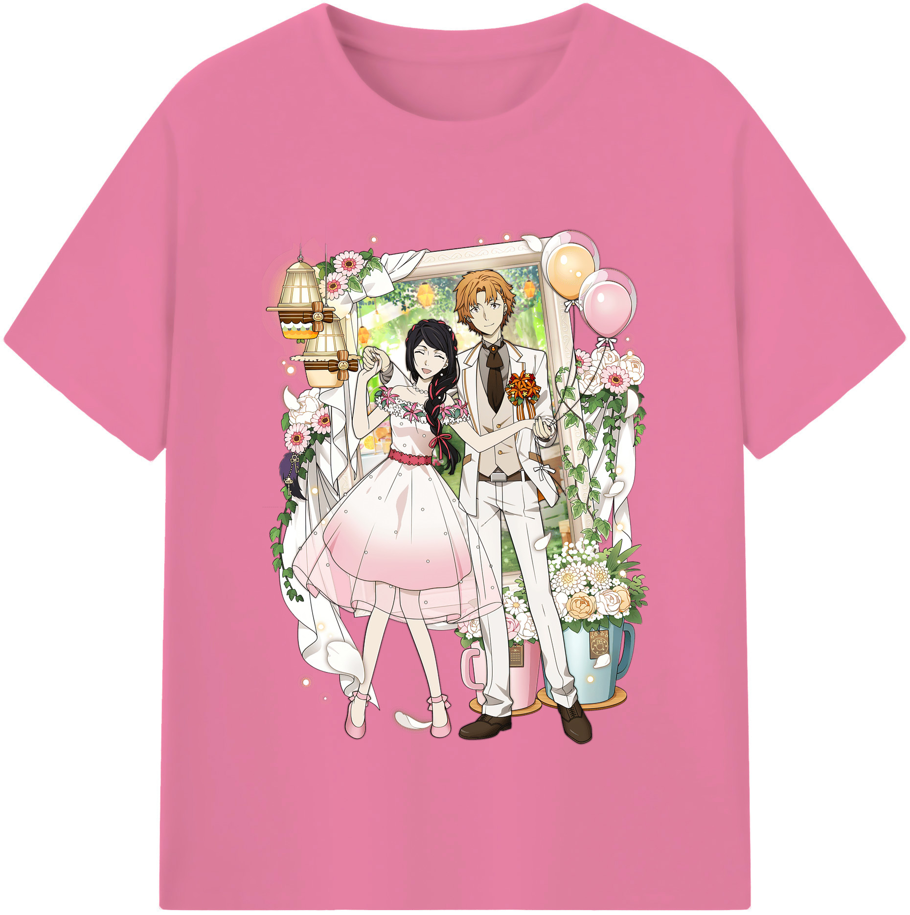 （画像用） 文豪ストレイドッグス Bungo Stray Dogs 綿100％半袖Tシャツ（フロントプリント）